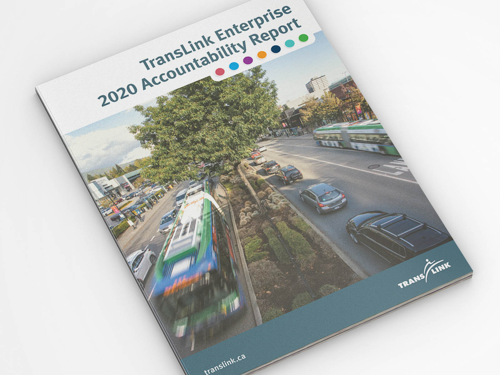 swca annual report design for TransLink